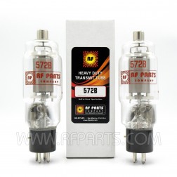 572B RF Parts Company SELECT Transmitting Tube Matched Pair (2)