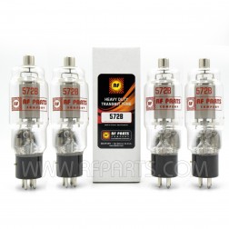 572B RF Parts Company SELECT Transmitting Tube Matched Quad (4)