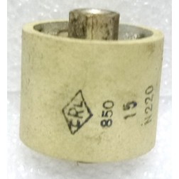 580015-5P Doorknob Capacitor, 15pf 5kv, +/-20% (Pull)