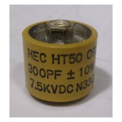 580300-7 High Energy Doorknob Capacitor 300pf 7.5kv 10% (HT50V301KA)