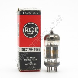 5814A RCA Command Medium-Mu Double Triode Black Plates (NOS)