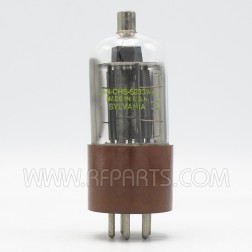 5933WA JAN-CHS Sylvania Tetrode Vacuum Tube with Black Plate (NOS)