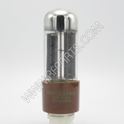 5U4WG Sylvania Full-Wave High-Vacuum Rectifier Tube (NOS/NIB)