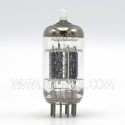 6072A GE Five Star Triple Mica Black Plate Twin Triode (Pull)