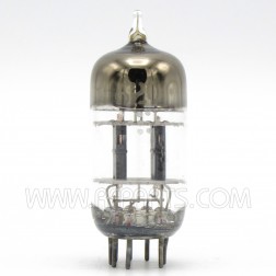 6201 General Electric High Frequency Black Plate Twin Triode (NOS)