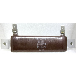F55J10R Wirewound Resistor, 10 ohm, 55 watt, Ohmite