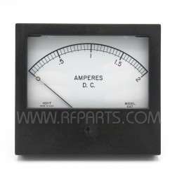 647 Hoyt Panel Meter 0-2 DC Amps (NOS)