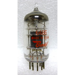 6486 Tube, Dual Control Pentode, Audio, Bendix