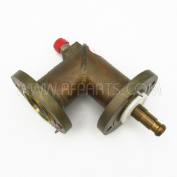 67418 Dielectric 1-5/8" EIA 90 degree Elbow with Type-N Stub (Pull)