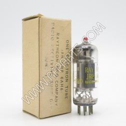 6AH6 Raytheon Sharp cut off RF Pentode Tube (NOS/NIB)
