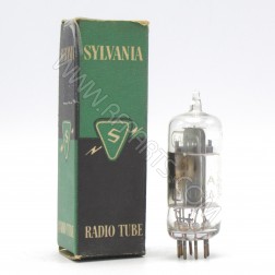 6AQ6 Sylvania Double Diode High-Mu Triode (NOS/NIB)