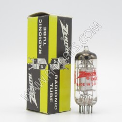 6CR6 Sylvania, Zenith Diode-Remote Cutoff Pentode Tube (NOS/NIB)