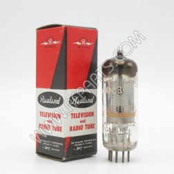 6DC8/EBF89 Rauland, CBS, RCA, Mullard, Amperex Duplex -Diode Pentode Tube (NOS/NIB)