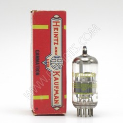 6DJ8 / ECC88 Heintz & Kaufman Gammatron Twin Triode Electron Tube (NOS)