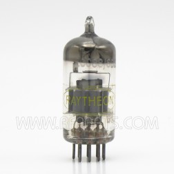 6DJ8 / ECC88 Raytheon Twin Triode Electron Tube Great Britain (Pull)