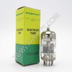 6DJ8 / ECC88 Amperex Bugle Boy Twin Triode Electron Tube (NOS)