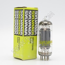 6GU7 GE Medium Mu Twin Triode Tube (NOS/NIB)