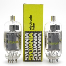 6HF5 Sylvania Beam Power Amplifier Tube Matched Pair (2) (NOS/NIB)