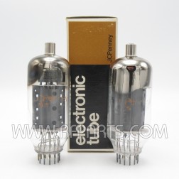 6JS6C J C Penny Transmitting Tube Matched Pair (NOS/NIB)