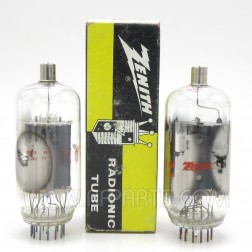 6JS6C Zenith Transmitting Tube Matched Pair (2) (NOS)