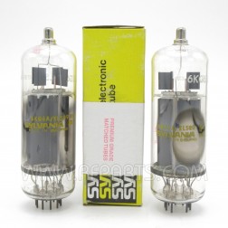 6KG6A / EL509 Sylvania Beam Power Amplifier Matched Pair (2) (NOS/NIB)
