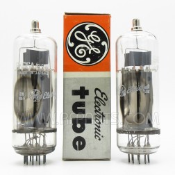 6KG6A GE Beam Power Amplifier Matched Pair (2) (NOS/NIB)