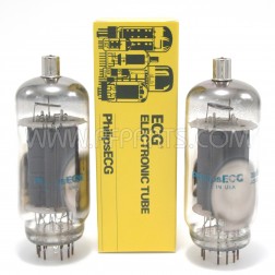6LF6 Philips ECG Beam Power Amplifier Tube Matched Pair (2) (NOS/NIB)