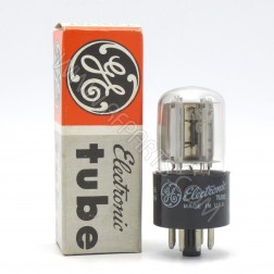 6SL7GT GE Hi-Mu Twin Triode Audio Tube (NOS)
