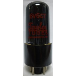 6V6GT Tubes, Beam Power Amplifier, Matched Pair