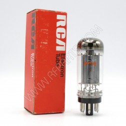 6V6GTA RCA Beam Power Amplifier Tube with Coin Base (NOS/NIB)