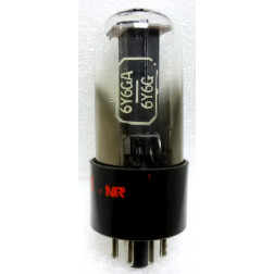 6Y6GA/6Y6G RCA Beam Power Amplifier Tube, Globe Envelope