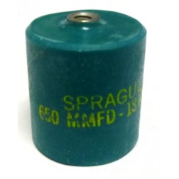 715C651Z18DK Sprague Doorknob Capacitor 650pf 18KV (NOS)