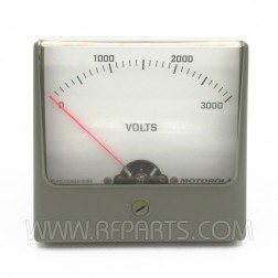 72D82610H03 Vintage Motorola Volts Panel Meter 0-3000 (Pull)