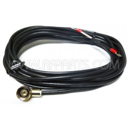 7500-072-180 Cable Assembly 180 Inches (15ft) with Bird DC Connector and Spade Connectors