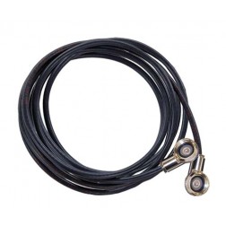 7500-072-4 10-foot Cable Assembly with Bird DC connectors on both sides (5995-01-151-1340)