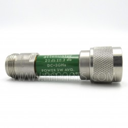 771-20 Narda Attenuator Type-N Male/Female 20dB 2 Watt DC-3GHz (Pull)