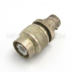 79675 Amphenol TNC Male to BNC Female Adapter (Pull)