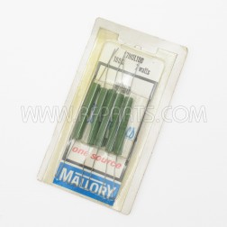 7M0L180 Mallory MCC 180 Ohms 7W 10% Pack of 5 (NOS)