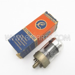 7R7 GE, Cunningham Duplex-Diode Remote Cutoff Pentode Tube (NOS/NIB)