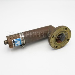 8009425-1 1-5/8" EIA Right Angle Swivel Flange to Myat 1-5/8" 201-017 Unflanged Adapter (Pull)