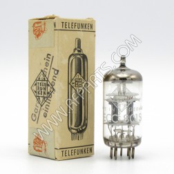 ECC801S Telefunken Twin Triode Premium Audio Tubes with Triple-Mica Construction (NOS)