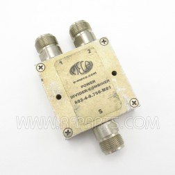 802-4-0.750 Meca 2-Way Power Divider / Combiner Type-N Female (Pull)