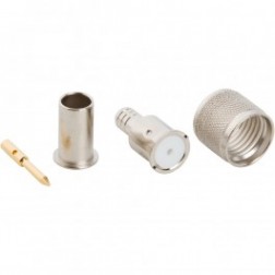 81-115N-1000 Amphenol Mini-UHF Male Crimp Connector for Cable Group C