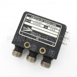 810C00400 Transco SPDT Failsafe Type-N Female Coaxial Switch 115Vac (NOS)