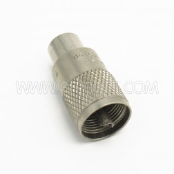83-1SP Amphenol UHF Male Solder Connector for Cable Group E, F, I (Pull)