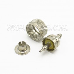 83-58FCP Amphenol UHF Straight Solder Plug for RG58