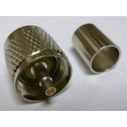 83-8SP-RFX Amphenol Male Crimp Connector (PL259) for Cable Group E & F