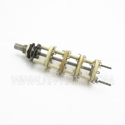 840394-2 Hazeltine Vintage Rotary Switch 4 Pole 11 Position (NOS)