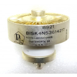 4CX600JA /8921 "Penta" Eimac Tetrode (BISK4N53614217) Industrial (NOS)