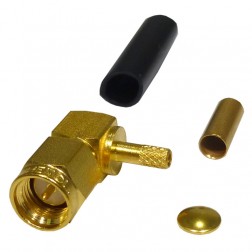 901-9531-3 Amphenol Right Angle SMA Male Crimp Connector for Cable Group B